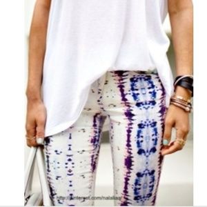 Joe's Jeans| EUC | Tie Dye Neon Snake Skinny Ankle